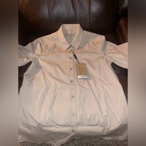 Burberry bottom up dress shirt